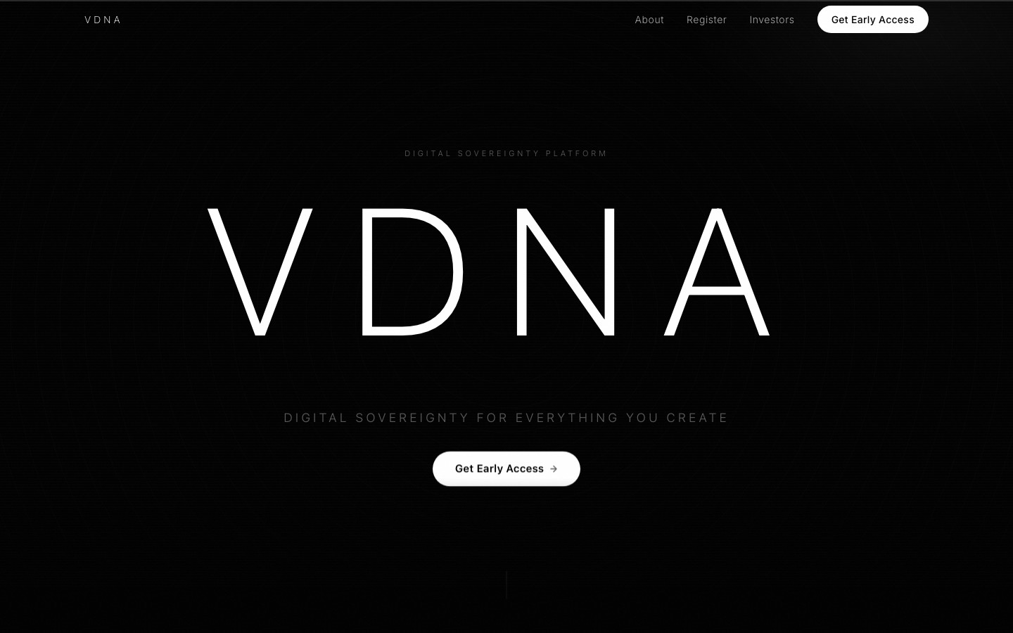 VDNA — Voice technology